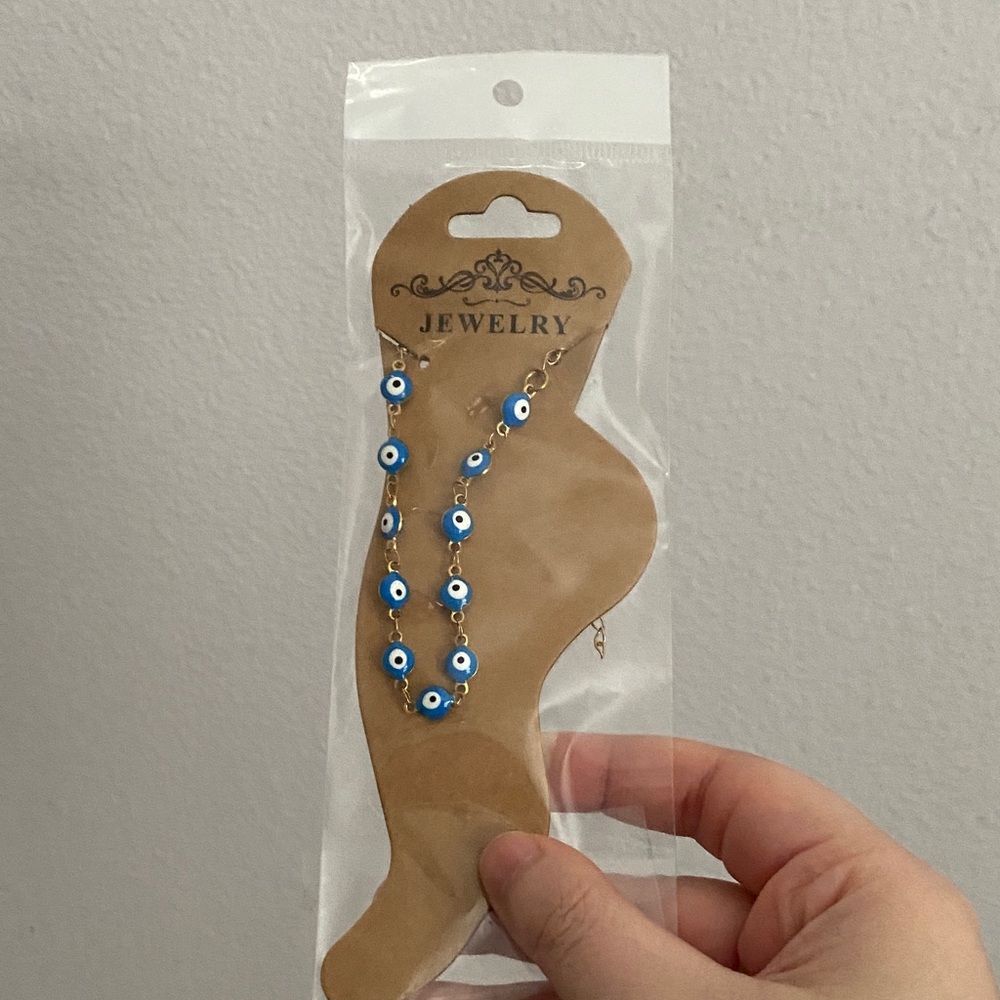 Blue Evil Eye Bracelet